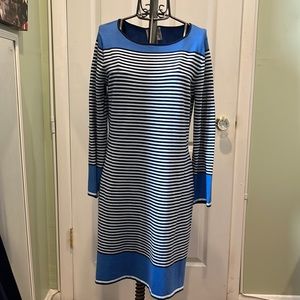 Salt to Sea sweater dress nautical striped